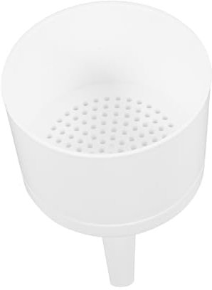 GLEAVI Embudo De Plástico Pp De 75 Mm Para Filtración Papel, Embudo Para Uso Laboratorio y Cocina, Adecuado Para Experimentos y De Botellas