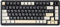 YUNZII B75 Mechanical Keyboard, 75% Hot Swappable Keyboard with Knob, RGB Backlit Gasket Gaming Keyboard with Double-Shot PBT Keycaps, Cherry Profile, for WIN/MAC (black, blue grey tactile)
