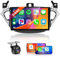 【2+64G】Hodozzy Carplay Autoradio per Opel Corsa 2015-2019/Opel Adam 2013-2016 con USB/USB-C,9 Pollice Android Touchscreen con Android Auto/Mirror Link/WiFi/GPS/RDS/FM/Bluetooth