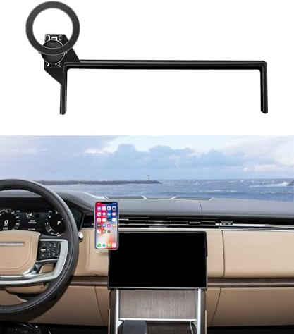 MaserWeller Kfz-Handyhalterung für Land Rover Range Rover/Range Rover Sport Zubehör 13,1 Zoll Bildschirm Fester Clip, 360° Drehung Handyhalterung, kompatibel mit MagSafe, Handyhalterung