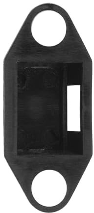 Kooples Hardware Plastic Box Keep | Compatible with BTL Tubular Latch | Strike Box for Timber Doors | Lightweight and Durable Plastic Keep