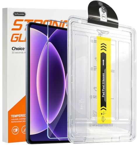 Haofun Protector Pantalla Compatible con Xiaomi Pad 8/8 Pro/Pad 7/7 Pro | 1 Piezas Cristal Templado, Eliminación Automática del Polvo, 9H Dureza Anti-Arañazos Protector de Pantalla, Fácil instalación