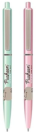 Pusheen Set mit 2 Kugelschreibern (Botanisches Design) Pen Set - Offizielles Merchandise