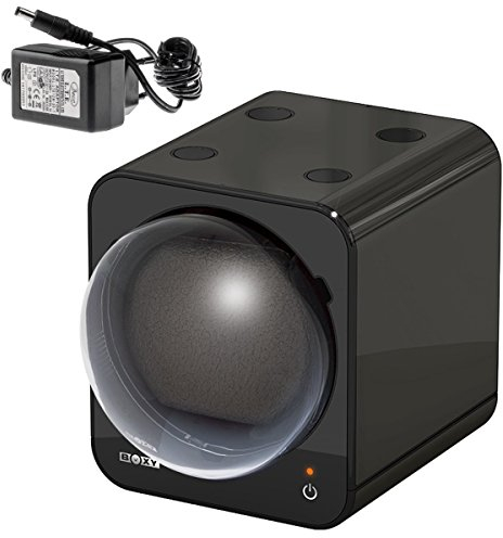 Boxy Fancy Uhrenbeweger schwarz PRO1 mit Netzadapter