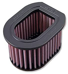DNA Filtro Aria ad Alte Prestazioni Compatibile per Kawasaki Z800 (13-16) con Efficienza di Filtraggio del 98-99% e Flusso d'Aria Incrementato del 50.40% PN: R-K10S03-01