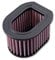 DNA Filtro Aria ad Alte Prestazioni Compatibile per Kawasaki Z800 (13-16) con Efficienza di Filtraggio del 98-99% e Flusso d'Aria Incrementato del 50.40% PN: R-K10S03-01