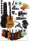 Pack Guitare Classique 4/4 (Adulte) + 6 Accessoires + Cour Vidéo et CD (Naturel)