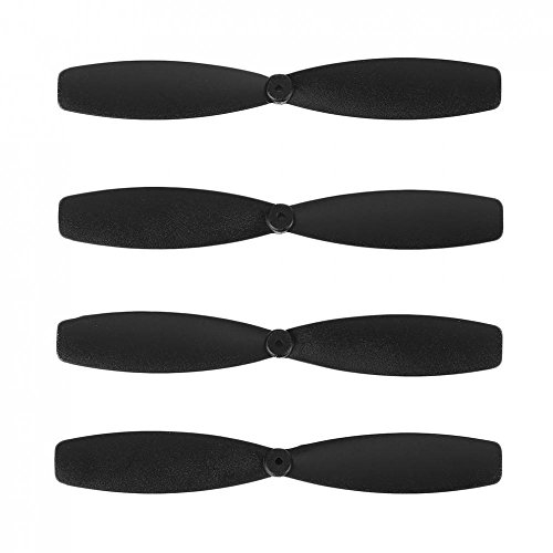 sharprepublic 4 Stü 60mm Propeller Requisiten Für Kleine Renn Drohne UAV Quadcopter - Schwarz
