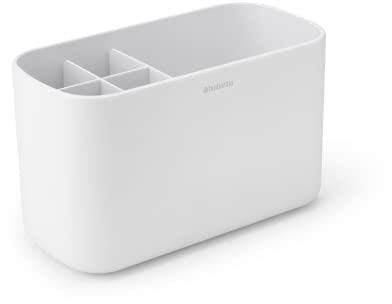 Brabantia Renew Collection Organizador para el baño, Silicona, Blanco, Talla única