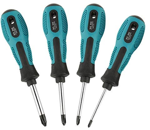 Set di cacciaviti di tipo Y 4 pezzi, set di cacciaviti a tre punte di precisione, cacciavite di tipo Y, con utensile manuale multifunzione magnetico per rimuovere l'asciugacapelli