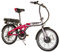 Swifty Unisex-Adult Liberte 20inch Folding e Bike, Red, one Size