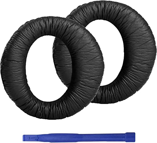 Adhiper MDR-RF865R e MDR-RF865RK cuscinetti auricolari compatibili con cuffie Sony MDR-RF865R e MDR-RF865RK, cuscinetti auricolari di ricambio con pelle pieghevole proteica e memory foam (pelle