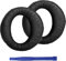 Adhiper MDR-RF865R e MDR-RF865RK cuscinetti auricolari compatibili con cuffie Sony MDR-RF865R e MDR-RF865RK, cuscinetti auricolari di ricambio con pelle pieghevole proteica e memory foam (pelle