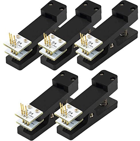 AZDelivery 5 x 3 Pin Modul Test Werkzeug PCB Prüfspitze 1x3 P 2,54MM Rastermaß Modul tester