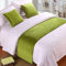 TTiiLoe Bettläufer, Queensize-Bett, weicher Samt, Dekoration, Bettbezug, grün, luxuriöse Tagesdecke, Bettläufer, für Fuß des Bettes, Schal, Bett, Endhandtuch für Hotel, Schlafzimmer, 260 x 50 cm