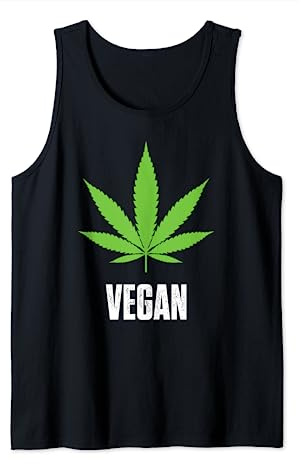 Feuille de cannabis Pro Weed Vegan, Cannabis Weed Marijuana Débardeur