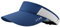 CLAPE Sommer Sport Visor Cap Sonnenschutz Running Visor Elastisch Atmungsaktiv Sonnenschild Schnell-Trocknend Outdoor Sonnencap für Herren Damen NavyBlue DSKD1