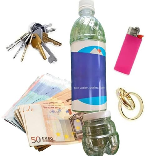 Diversion Safe Water Bottle, Secret Stash Safe Money Container, Multi-Functional Stash Lighters Secret for Diversion and Hiding Private Items at Home, Festivals, Car, Travel etc