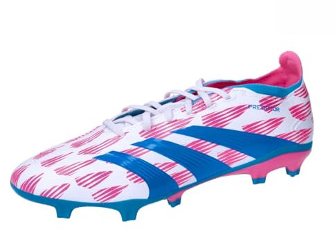 adidas Predator League FG Football Boots EU 44, pink, 9.5 UK