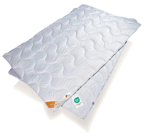 OEKO-TEX Garanta 4 Jahreszeiten Bettdecke I Sommerbett I Winterbett I 135x200 I 60° Wäsche | allergikergeeignet | 100% Klimahohlfaser Zertifiziert | Made in Germany