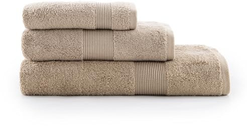 Bassetti Zucchi, Asciugamano Ospite, Spugna 100% Cotone Pettinato, 540gsm, 40x60 cm, Corda