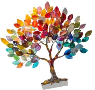 KESOTO Baum des Lebens Statue Skulptur Weihnachten Tafelaufsatz Küche Acryl Figur