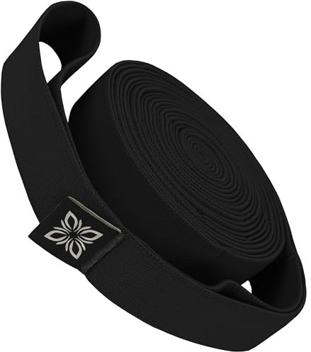 Stretchband XXL - 10 Schlaufen (270 cm) – Widerstandsband für Krafttraining, Yoga & Physiotherapie – Extra langes Dehnband aus Stoff für Mobilität & Ganzkörpertraining – Fitnessband für Pilates & Gym
