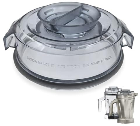 Blender Lid Compatible with vitamix Stainless Steel Container 48oz,Replaces A3500 A2500 A2300 A3300 X Series Blender 48oz Pitcher Cover,Parts Accessories Compatible with Vitamix Lid Replacement