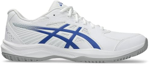 ASICS Herren Court Slide 4 Sneaker, White Dark Cobalt, 40 EU