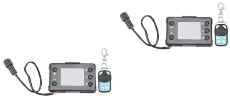 JECOMPRIS 2sätze Car Heater Controller Mit Lcd-display Und Fernbedienung Universeller Heizungsregler Für Auto Und Lkw Manuelle Kraftstofffüllung Kompakte Bauweise Installieren