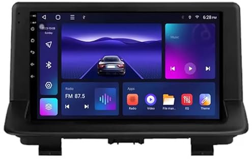 Android 15 Car Stereo Radio 9 Pulgadas Pantalla Táctil Reproductor para Audi Q3 1 8U 2011-2018, Conecta Y Reproduce Bluetooth Multimedia Control del Volante,4 Core WiFi 2G+32G