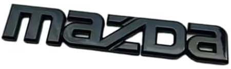 Auto Metall Emblem Aufkleber für Mazda CX-30 1 (I) DM I 2019-2025, 3D Chrom Stereo Karosserie Emblem Zeichen Selbstklebende Logo Sticker Zubehör,Black