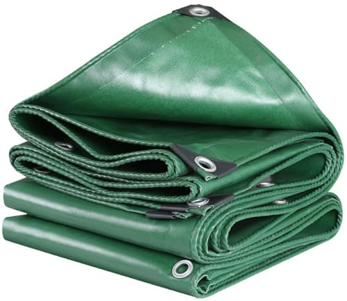 Bâche de Remorque 120 x 200 cm Imperméable, Anti-UV, avec Œillets Bâche Étanche pour Bois, Jardin, Toiture, Piscine, Vert