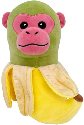 ZenithBurst Italian Brainrot Kuscheltier, Tralalero Tralala, Tung Tung Sahur Plush, Perfekt FüR Kinder & Erwachsene,Geburtstagsgeschenk, Kuscheltier FüR Fans (Gelb-Banane)