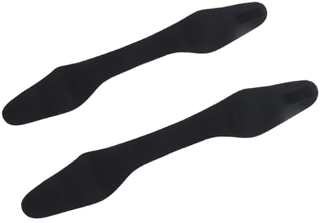 JHKNNK Bandeaux d'Oreille Bandeau de Plongée en Néoprène Étanche Lot de 2 pour Sport et Piscine Adaptés aux Garçons et Filles Noir Tailles L et M