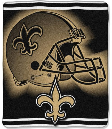 Northwest NFL New Orleans Saints Raschel-Überwurf, 15,2 x 1,8 m