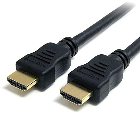 StarTech.com Cavo HDMI ad alta velocità da 2 m con Ethernet - Cavetto HDMI Ultra HD 4K 30Hz - 10,2 Gbps di larghezza di banda - Cavo video / display HDMI 1.4 M/M - 28AWG - HDCP 1.4 - Nero (HDMM2MHS)