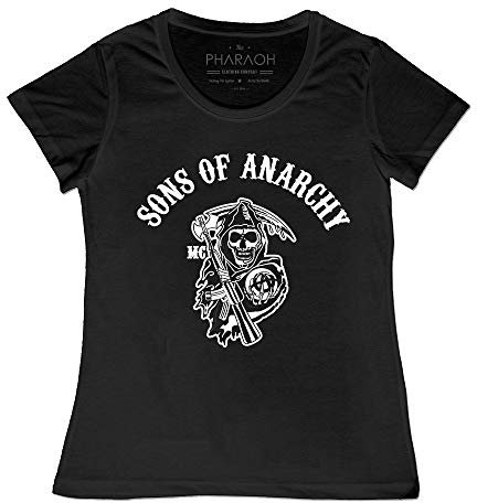 SOA Damen T Shirt (S - 2XL) Redwood ORIGINAL Jax Teller OPIE