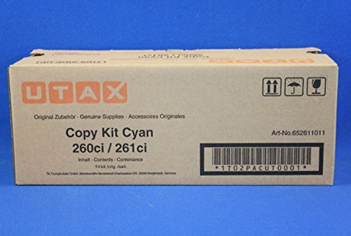 Utax 652611011 Toner 3700 Seiten Cyan Tonerkartusche und laser
