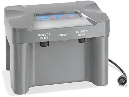 Esotec Akkubox 12V/7 Ah bis 50 Watt Solarmodulleistung für Solar Teichpumpen Pumpe Akku Batterie 101816