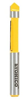 Yonico 14174q - Panel Pilot Trim Router Bit, Diameter: 1/4, Cutting Height: 3/4 - 1/4 Shank