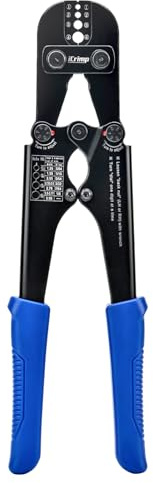 iCrimp Wire Rope Crimping Tool for Aluminum Oval Sleeves, Double Sleeves, Crimping Loop sleeve from 3/64-inch to 1/8-inch