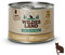 Wildes Land Nassfutter für Katzen, Truthahn und Ente, 6 x 200 g