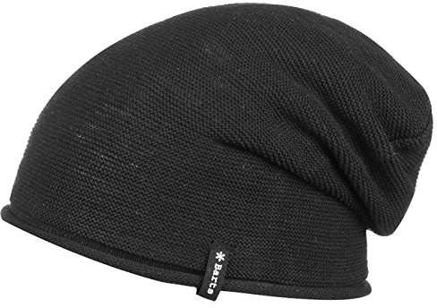 BARTS Unisex Fedora, Caiman Beanie, GR. One Size (Herstellergröße: One Size), Schwarz (Nero)