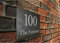 Slate House Signs, Door Numbers & Plaques Personalised 28cm x 18cm (A4) Easily design your house name plate and get your property noticed. House name plaques for outside home sign.