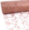 Unbekannt 25 m x 30 cm Sizoweb® Vlies Original Tischband Tischläufer Kupfer glitzernd braun Hellbraun für Hochzeit, Weihnachten.