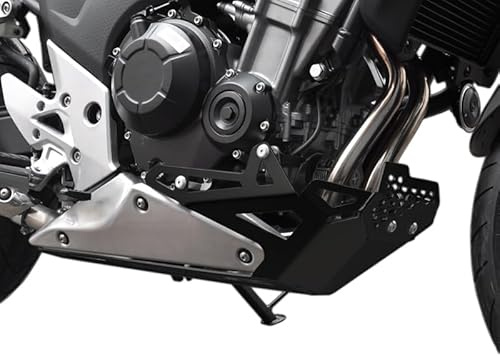 IBEX 10001427 Motorschutz Unterfahrschutz Bugspoiler Aluminium schwarz