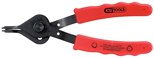 KS Tools 500.1321 Pince à Circlips Droite 1 mm - Pour Coffret 500.1320 | Pince à Circlips intérieurs et extérieurs, droite, 1 mm, outillage professionnel, chrome vanadium