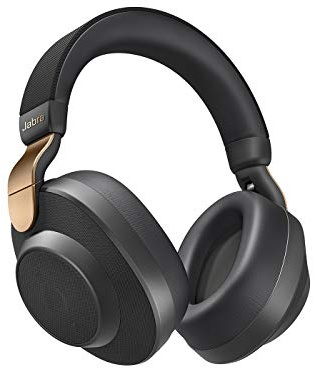 Jabra Elite 85h Amazon Edition Cuffie Over-Ear - Cuffie wireless con cancellazione attiva del rumore - Batteria a lunga durata per chiamate e musica - Nere ramato