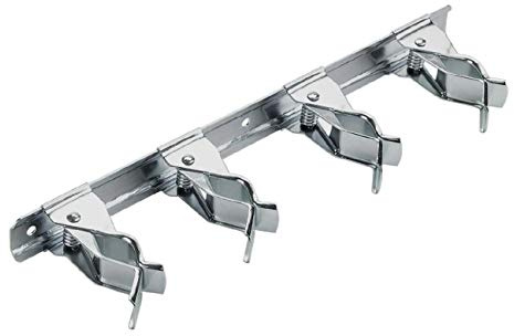 Home Smart Adjustable Spring Loaded 28cm Tool Clip Bar Storage for Garden and Work Tools